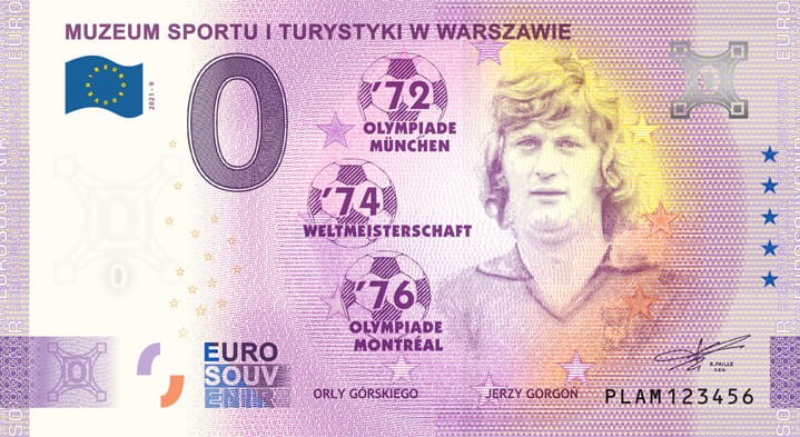 0 euro Polska Muzeum Sportu J. Gorgoń 2021.1