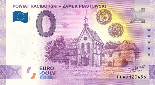 0 euro Polska Powiat Raciborski - Zamek 2021.1