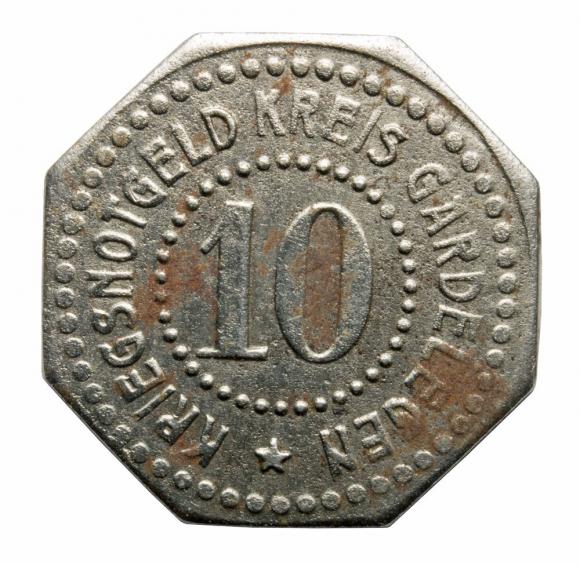 10 fenigów Gardelegen Saksonia
