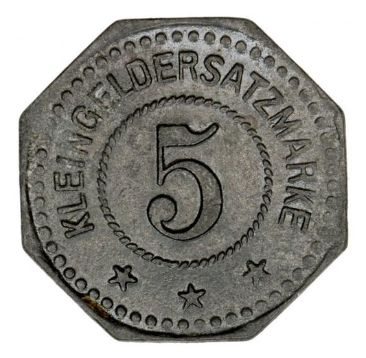 5 fenigów Elektrownia Węglowa Muheln