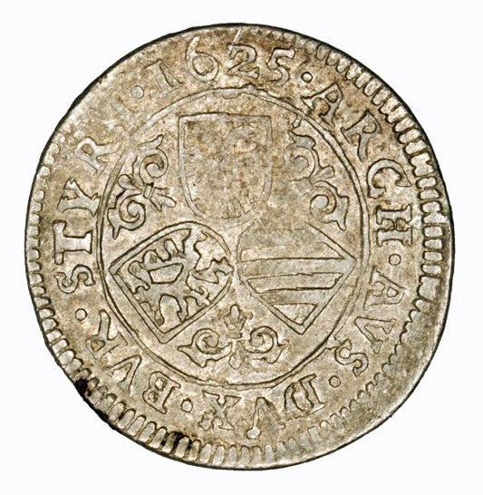3 krajcary 1625 Ferdynand II Habsburg Austria Graz