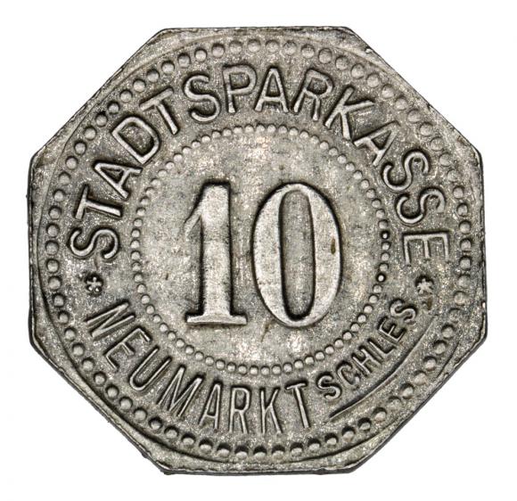 10 fenigów 1917 Środa Śląska / Neumarkt