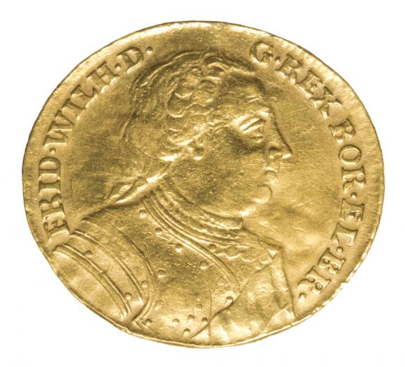 Dukat 1736 Fryderyk Wilhelm I Prusy Berlin