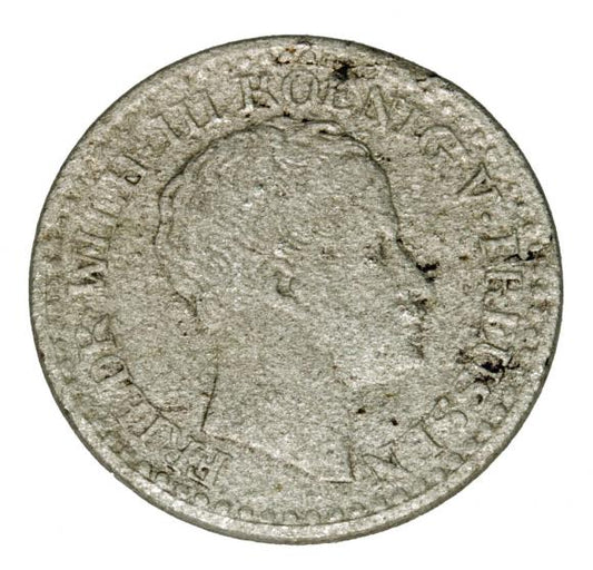 1 silber Grosz 1821 Fryderyk Wilhelm III Prusy Berlin