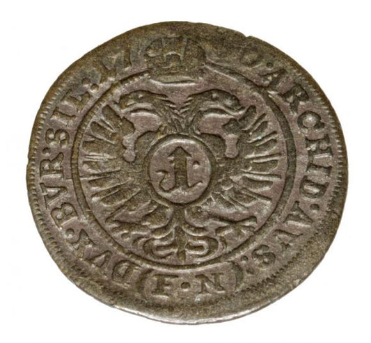 1 krajcar 1700 Leopold I Habsburg Śląsk Opole