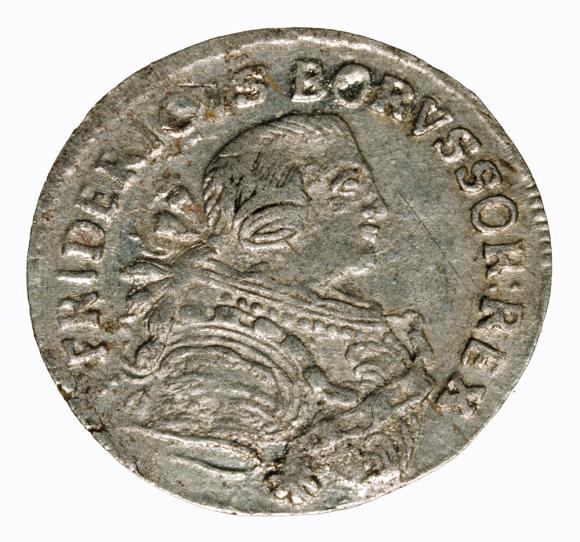 Szóstak 1755 Fryderyk II Wielki Niemcy Królewiec