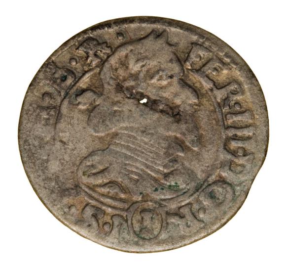 1 krajcar 1645 Elżbieta Lukrecja Księstwo Cieszyńskie Cieszyn