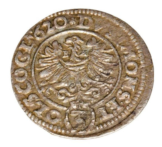 3 krajcary 1620 Karol II Podiebradowicz Księstwo Ziębicko - Oleśnickie Oleśnica