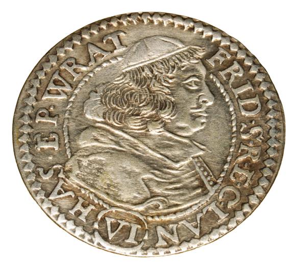 6 krajcarów 1680 Fryderyk Heski Księstwo Nyskie Biskupów Wrocławskich Nysa