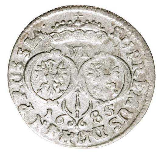 Szóstak 1685 Fryderyk Wilhelm Prusy Królewiec