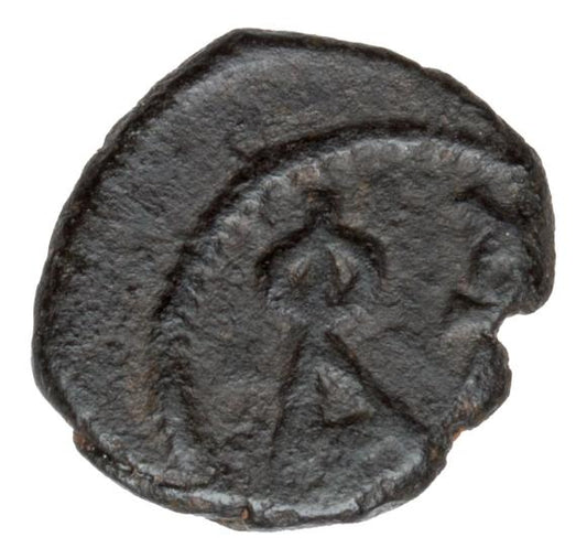 Pentanummium 565-578 Justynian II Rhinotmetos Cesarstwo Rzymskie Kyzikos