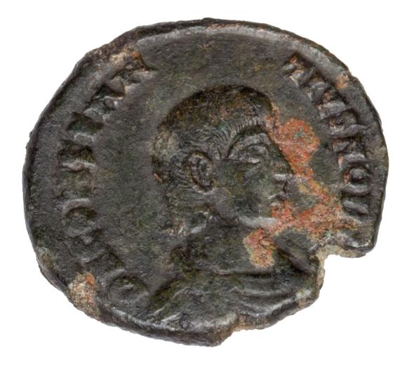 Follis 351-354 Konstancjusz Gallus Cesarstwo Rzymskie