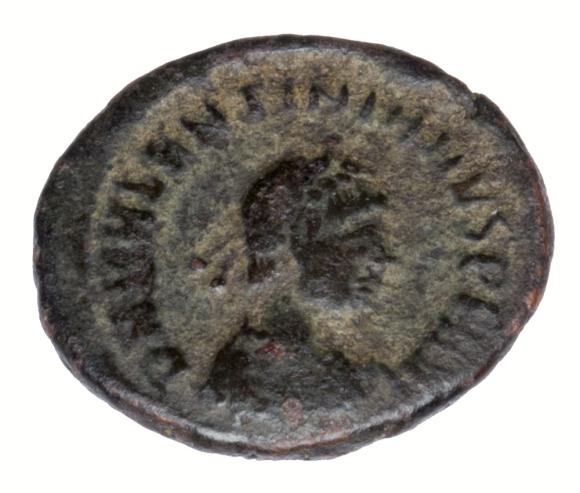 Follis 383-392 Walentynian II Cesarstwo Rzymskie Cyzicus