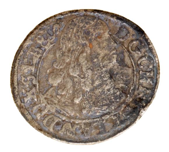 1 krajcar 1668 Jan Chrystian Księstwo Brzesko-Legnicko-Wołowskie Brzeg