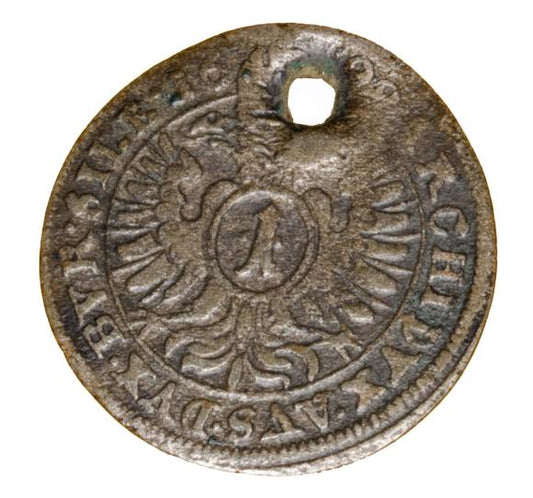 1 krajcar 1698 Leopold I Habsburg Śląsk Opole