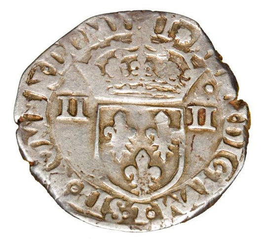 1/4 ecu 1584 Henryk Walezy Francja Nantes
