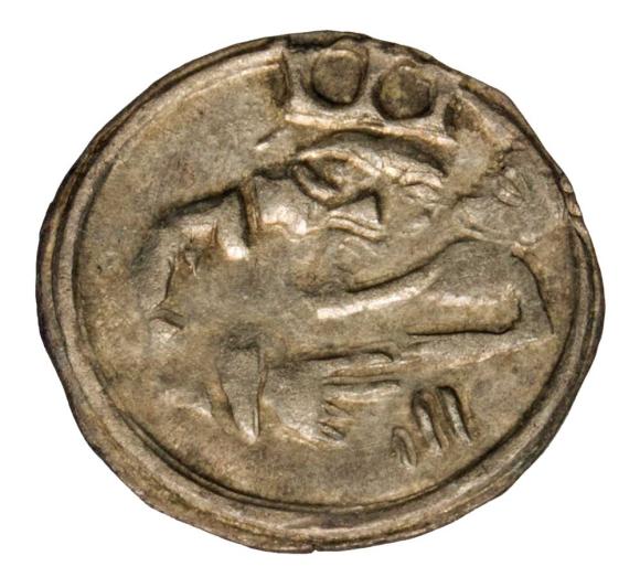 Halerz Madonna z Dzieciątkiem Rupert II, Wacław III, Ludwik III, 1423 - 1441 Lubin