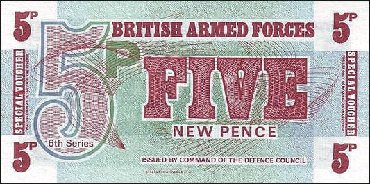 Wielka Brytania 5 new pence 1972 M-47