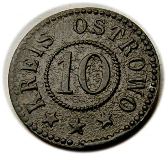 10 fenigów Ostrów Wielkopolski / Ostrowo