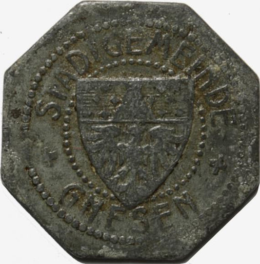 10 fenigów Gniezno / Gnesen