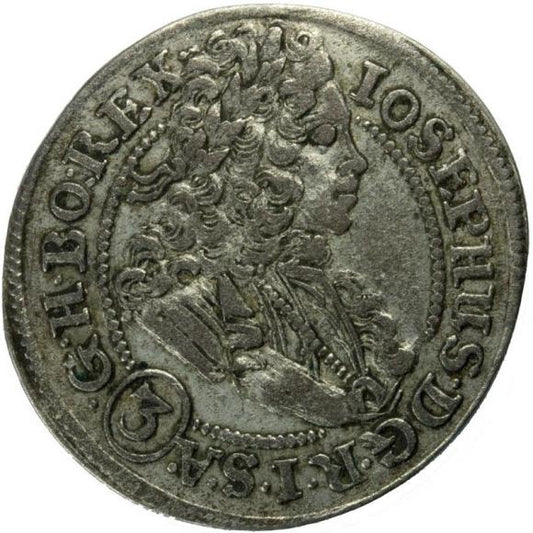 3 krajcary 1709 Józef I Habsburg Brzeg