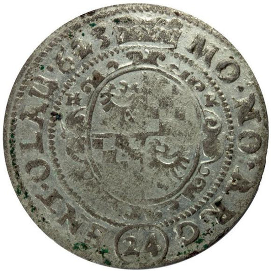 24 krajcary 1623 Jan Christian Księstwo Brzesko - Legnicko - Wołowskie Oława