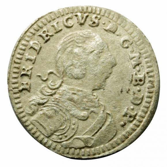 1 krajcar 1749 Fryderyk II Wielki Niemcy Bayereuth