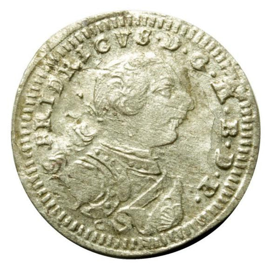 1 krajcar 1750 Fryderyk II Wielki Niemcy Bayereuth