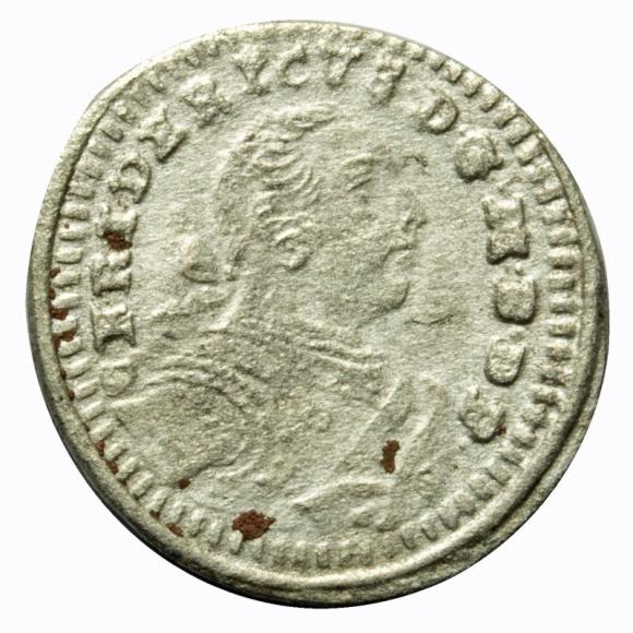 1 krajcar 1753 Fryderyk II Wielki Niemcy Bayereuth