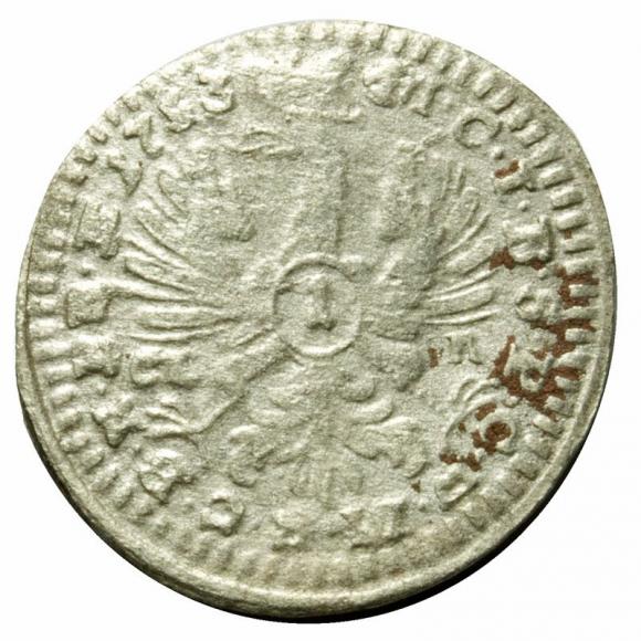 1 krajcar 1753 Fryderyk II Wielki Niemcy Bayereuth