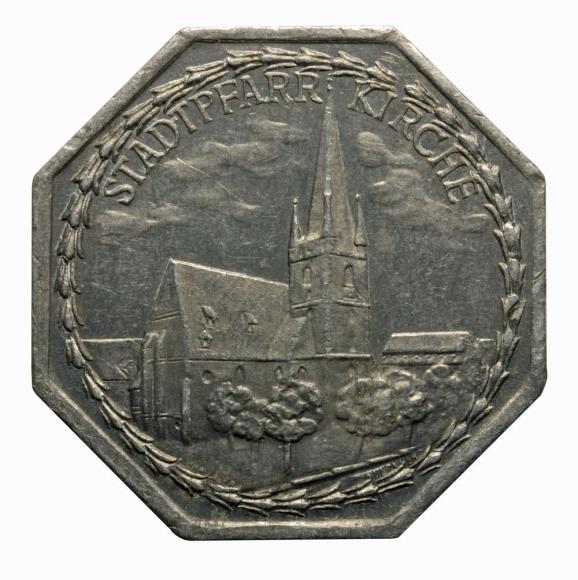 20 fenigów Lichtenfels Bawaria Fara