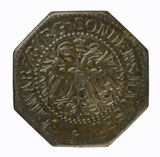 20 fenigów Schwarzburg Sondershausen Turyngia