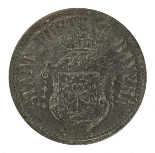 10 fenigów 1917 Furth Bawaria