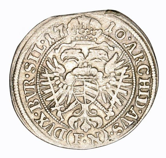 3 krajcary 1710 Józef I Habsburg Wrocław