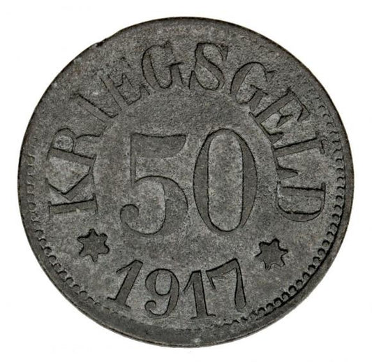 50 fenigów Gerolzhofen Bawaria