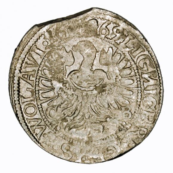 3 krajcary 1669 Christian Wołowski Księstwo Brzesko Legnicko Wołowskie Brzeg