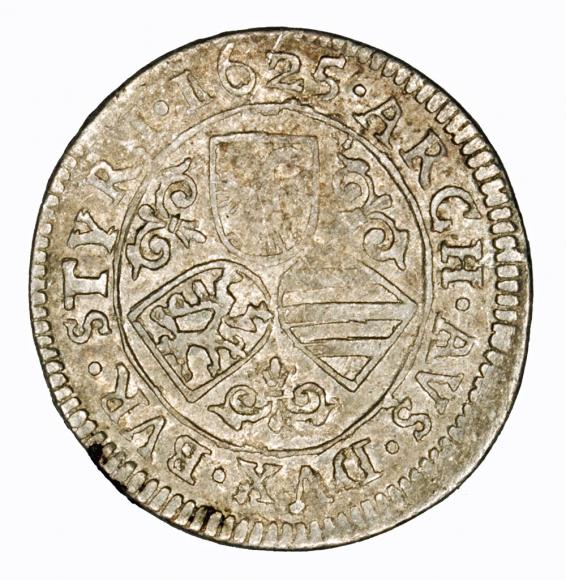 3 krajcary 1625 Ferdynand II Habsburg Austria Graz