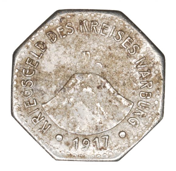 5 fenigów 1917 Warburg Westfalia