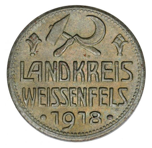 10 fenigów 1918 Weissenfels Saksonia