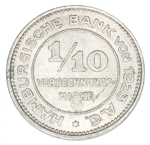 1/10 verrechnungsmarke Hamburg