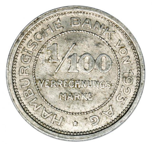 1/100 verrechnungsmarke Hamburg