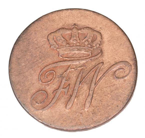 1/2 krajcara 1797 Fryderyk Wilhelm II Śląsk Wrocław