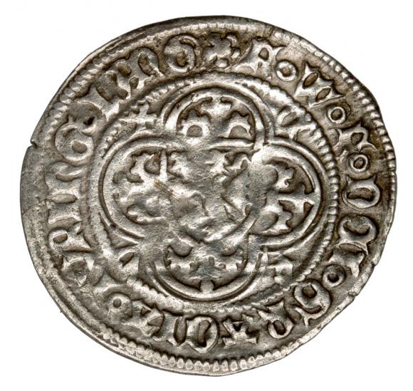 Grosz miśnieński Fryderyk I Kłótnik Wilhelm II Bogaty Fryderyk IV Zgodliwy Niemcy Saksonia