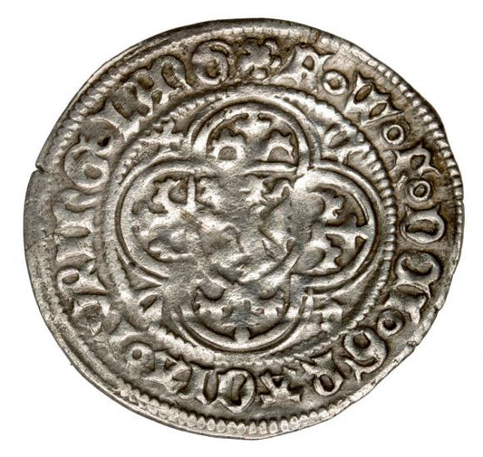 Grosz miśnieński Fryderyk I Kłótnik Wilhelm II Bogaty Fryderyk IV Zgodliwy Niemcy Saksonia