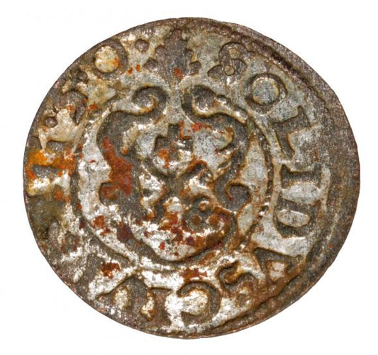 Szeląg 1650 Krystyna Waza Ryga