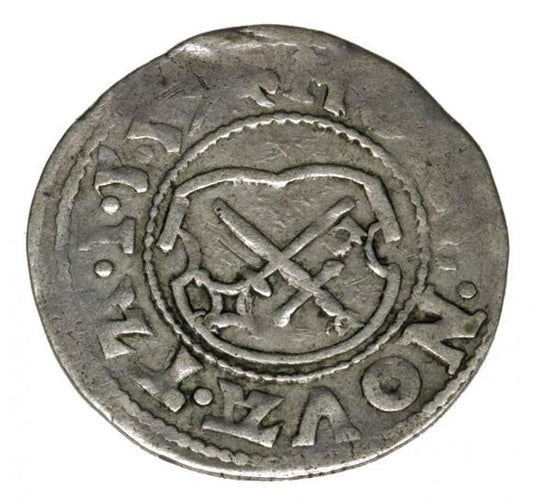 Ferding 1557 Henryk II Wesel Zakon Kawalerów Mieczowych Tartu