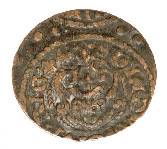 Szeląg 1644 Krystyna Waza Ryga