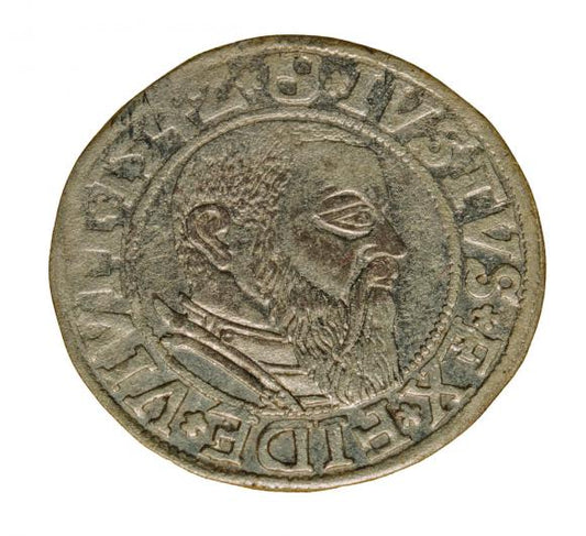 Grosz 1542 Albrecht Hohenzollern Księstwo Pruskie Królewiec