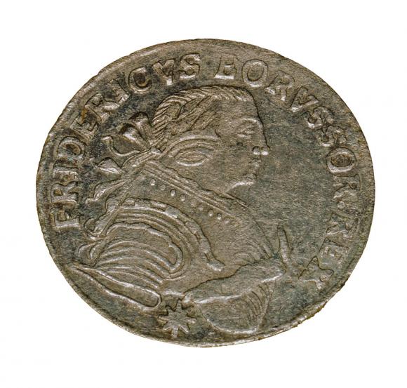 Szóstak 1755 Fryderyk II Wielki Prusy Królewiec