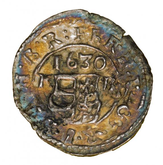Denar 1630 Ferdynand II Habsburg Węgry Kremnica